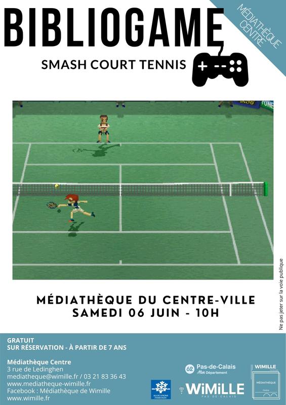 Bibliogame : "Smash court tennis"