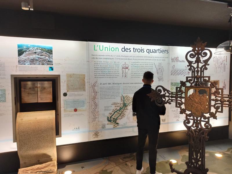 Visite commentée de la galerie de l'histoire