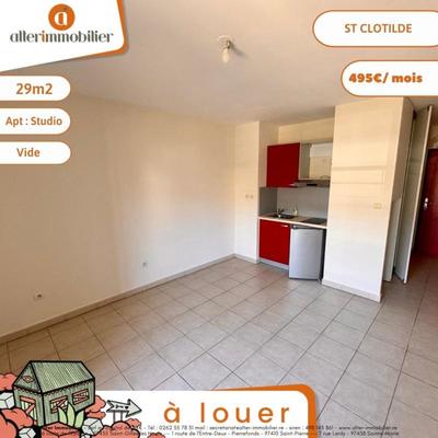 Studio - 24 m² - 1 pièce