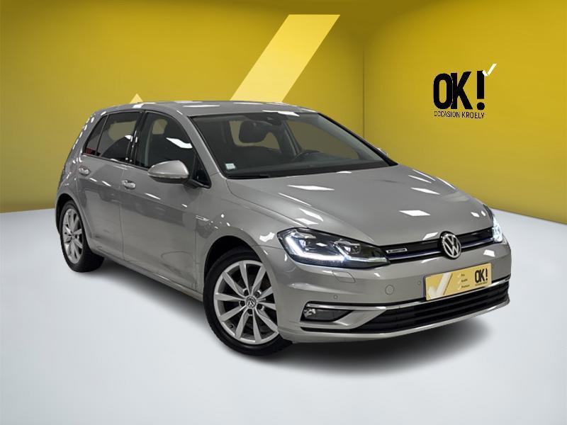 Volkswagen Golf VII Berline Carat BlueMotion 1.5 130 ch Radars Gps Gtie 1 an