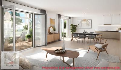 Appartement - 64 m² - 3 pièces