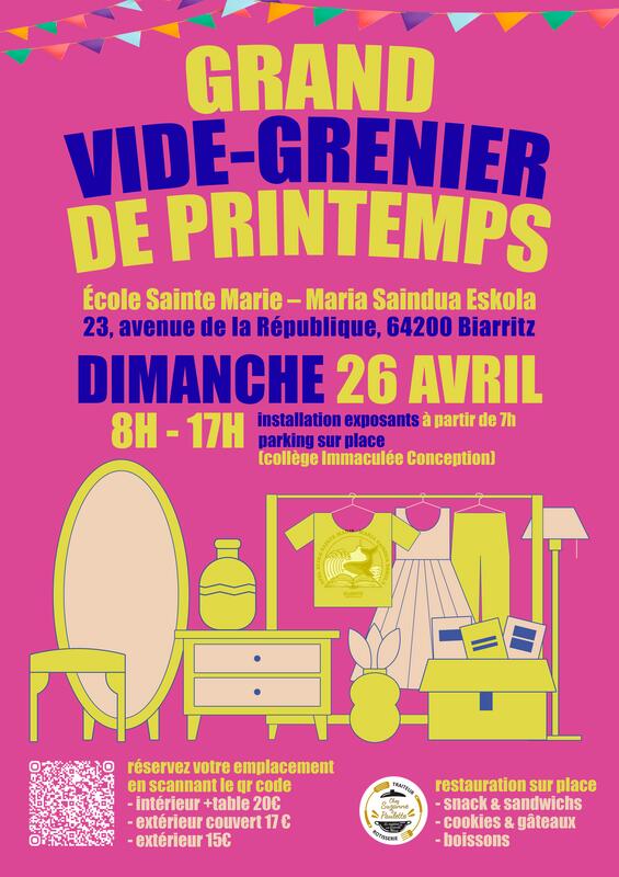 Vide grenier de l'apel sainte marie