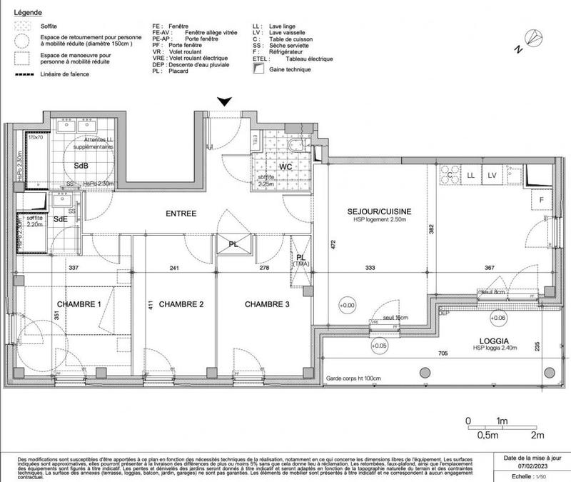 Appartement - 84 m² - 4 pièces