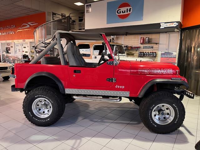 Jeep Cj 7 4.2l Rouge 1984
