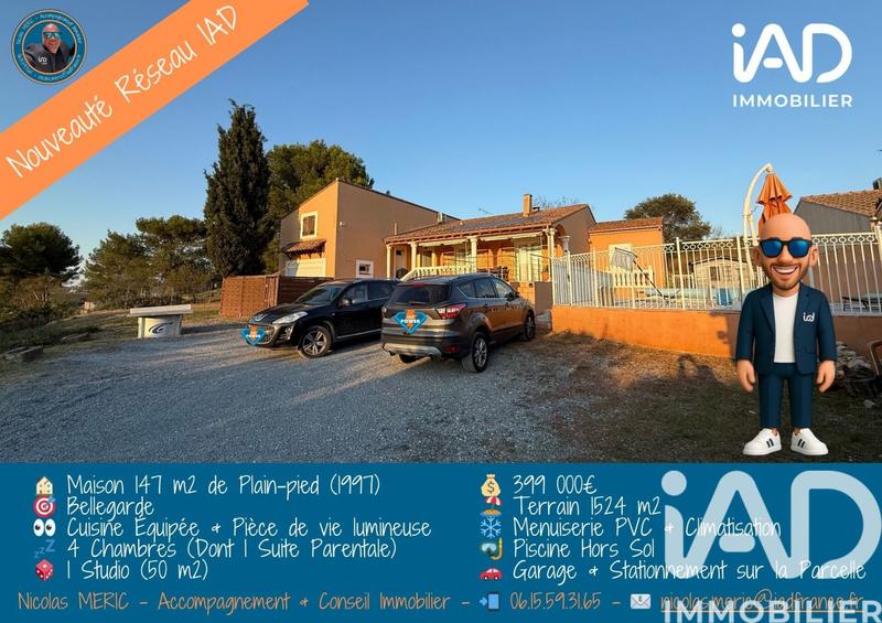 Maison - 198 m² - 5 pièces