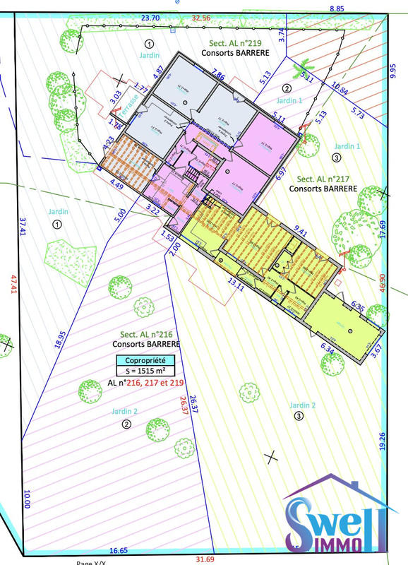 Maison - 98 m² - 4 pièces