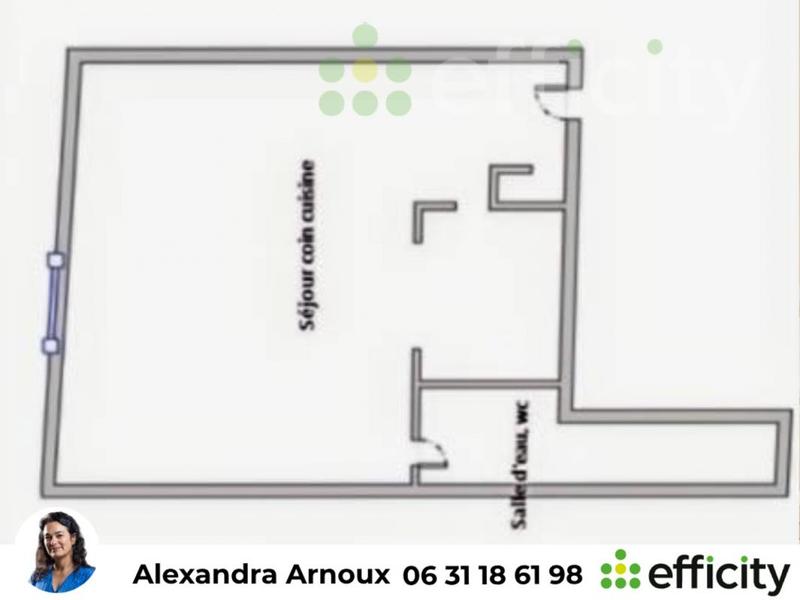 Appartement - 29 m² - 1 pièce