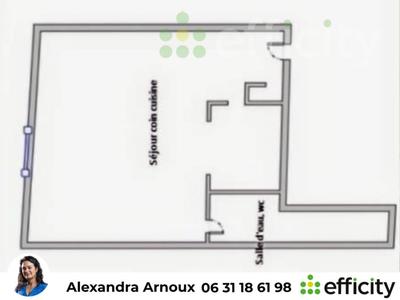 Appartement - 29 m² - 1 pièce