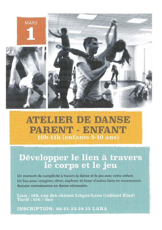 Atelier de danse parent-enfant