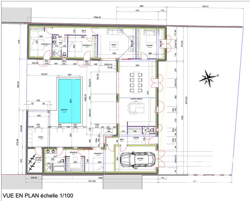 Maison - 164 m² - 6 pièces