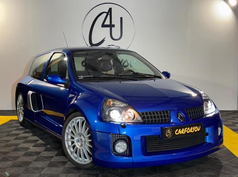 Renault Clio II Phase 2 V6 3.0i 255ch n°18/1309, Régulateur de vitesse, Climatisation, Feux xénons