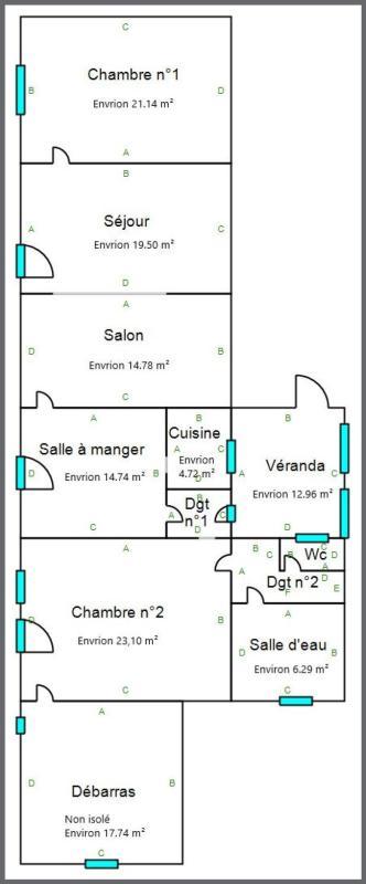 Maison de campagne - 157 m² - 9 pièces