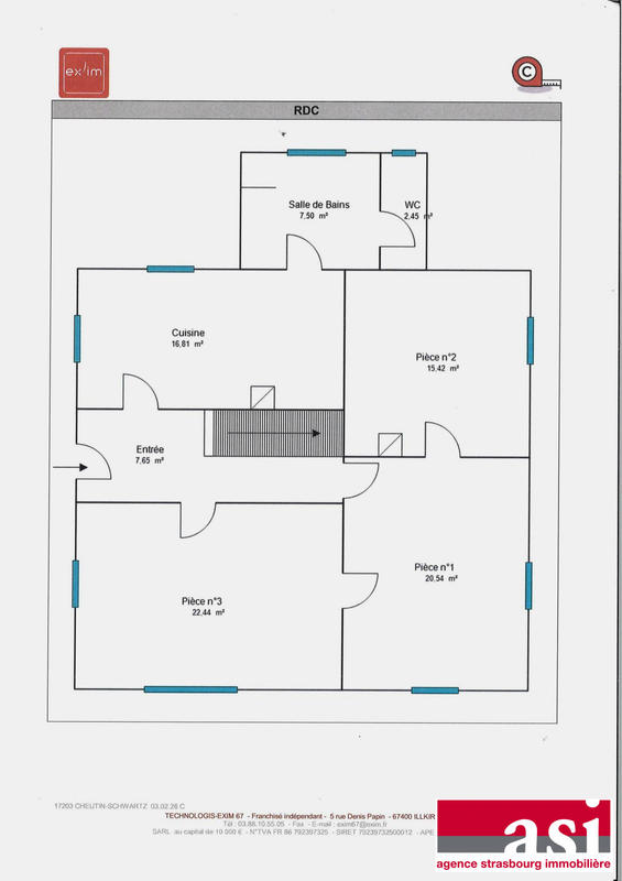 Maison - 137 m² - 7 pièces