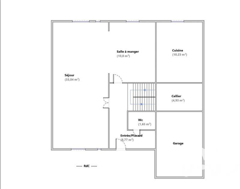 Maison - 124 m² - 7 pièces