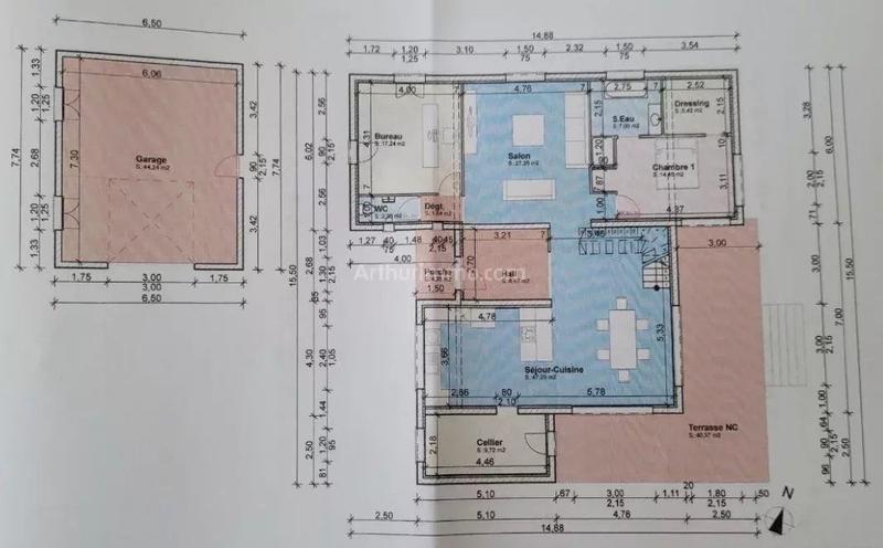 Maison - 212 m² - 8 pièces