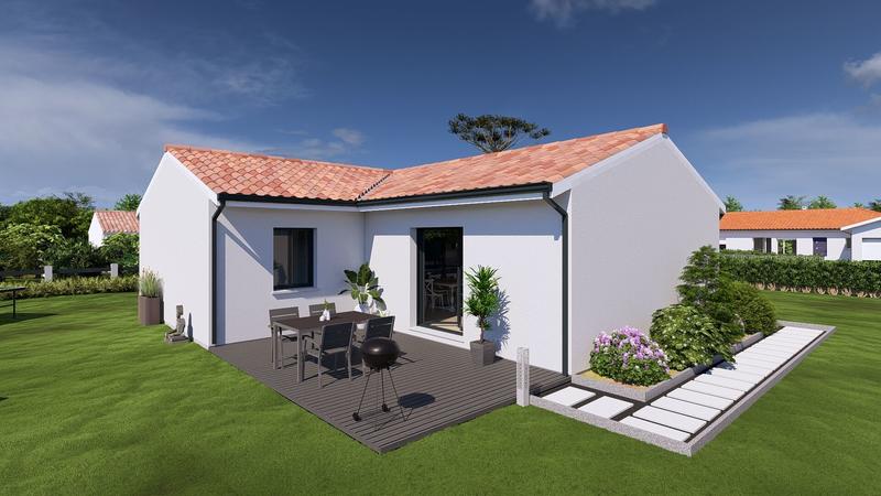 Maison - 90 m² - 4 pièces