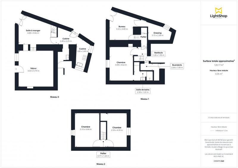 Maison - 120 m² - 6 pièces