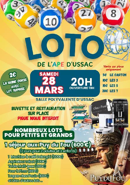 Loto de l'Ape (Salle Polyvalente)