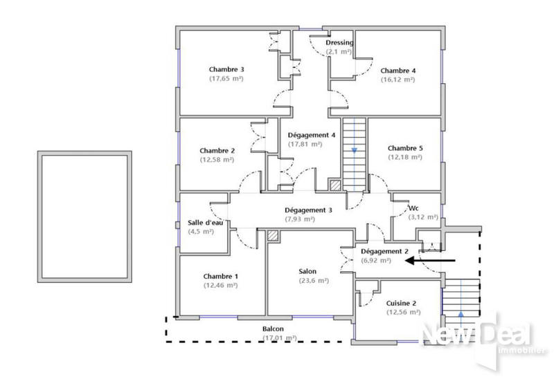 Maison - 206 m² - 9 pièces