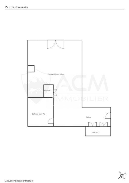 Appartement - 27 m² - 1 pièce