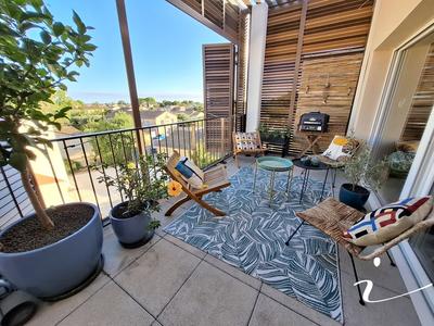 Appartement sur toit - 85 m² - 4 pièces