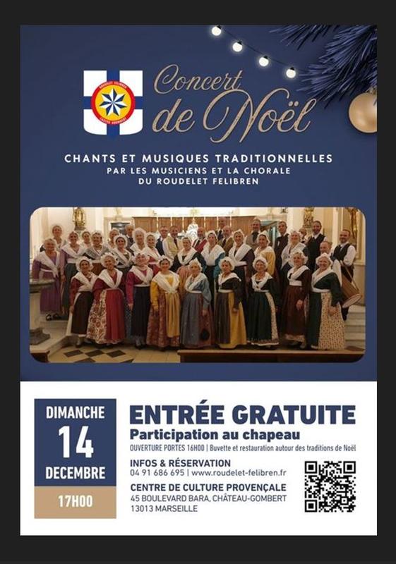 Chants et musiques de Noel par le Roudelet Felibren