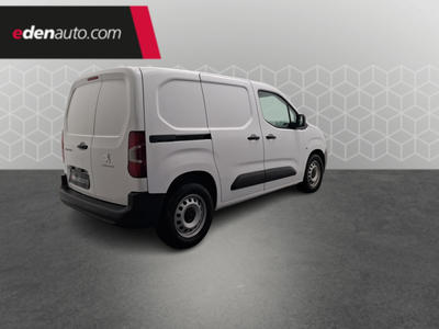 Peugeot Partner Fgn Fourgon Standard 1000 Kg Bluehdi 100 s&amp;S Bvm5 Grip