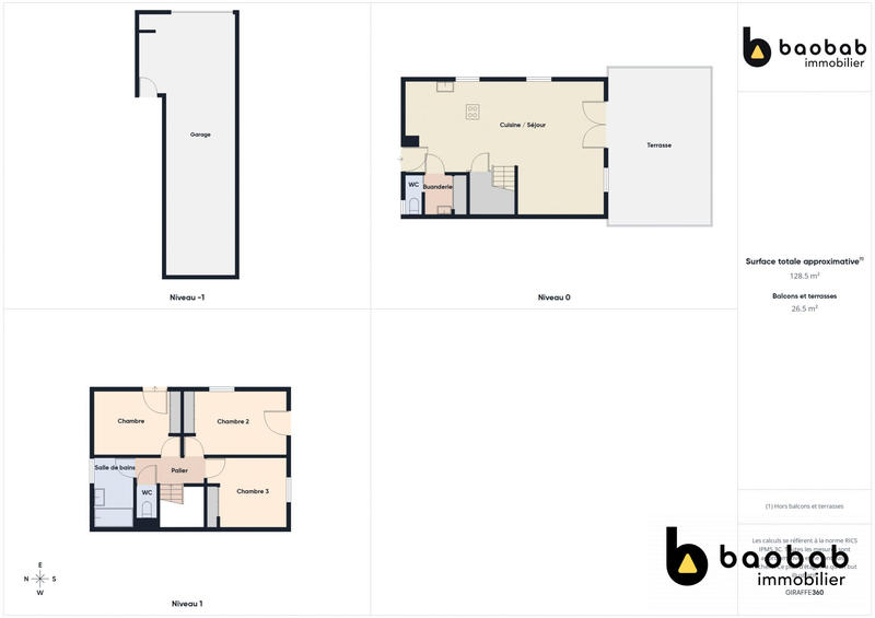 Appartement - 81 m² - 4 pièces