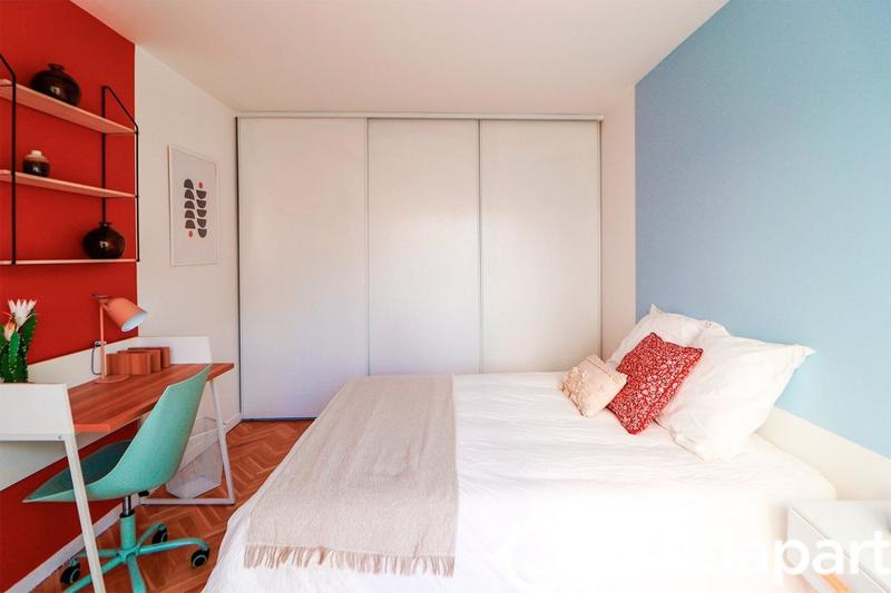Chambre - 11 m² - 1 pièce