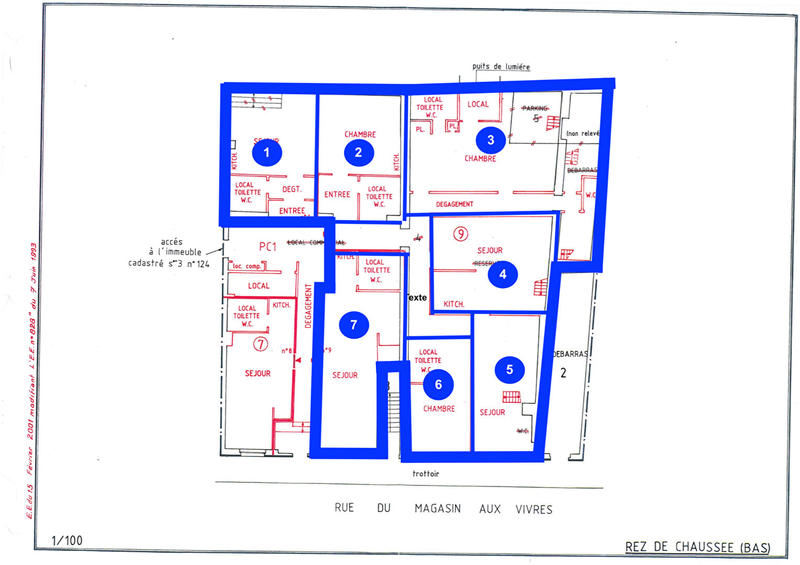 Immeuble - 281 m² - 7 pièces