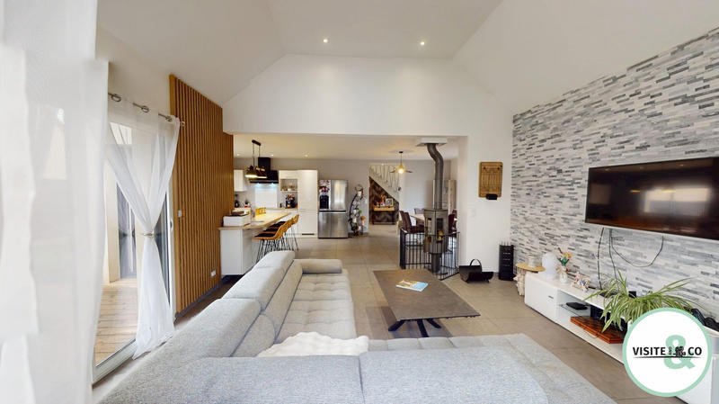 Maison contemporaine - 140 m² - 6 pièces