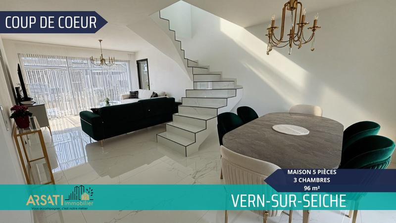 Maison contemporaine - 96 m² - 4 pièces