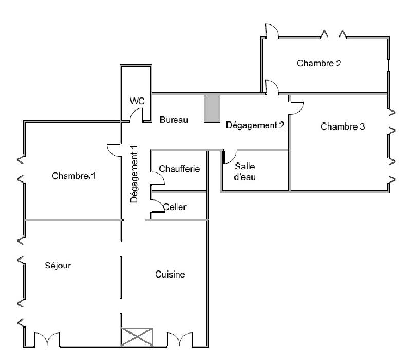 Appartement - 126 m² - 4 pièces