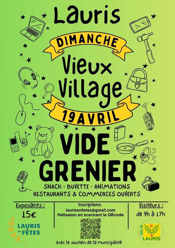 Vide grenier du vieux village