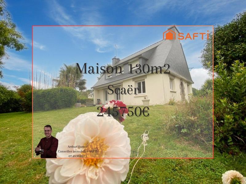Maison - 130 m² - 7 pièces