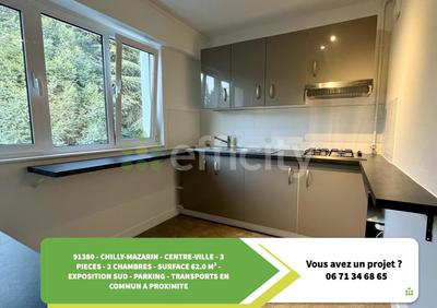 Appartement - 62 m² - 3 pièces