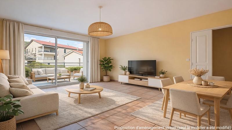 Appartement - 54 m² - 2 pièces