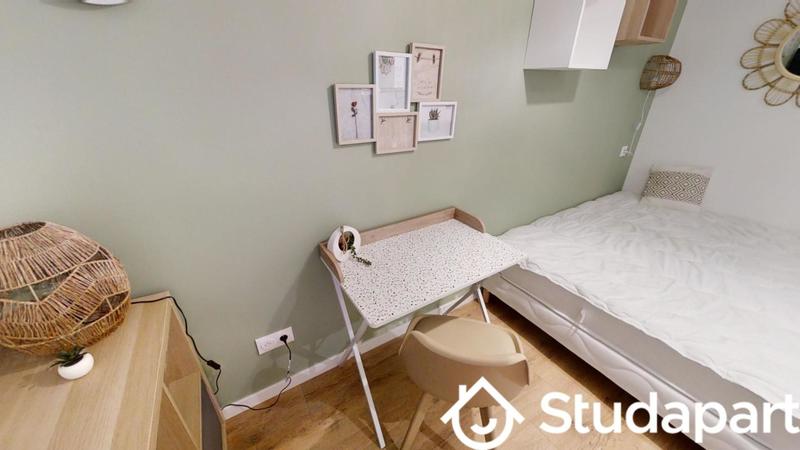 Chambre - 10 m² - 1 pièce