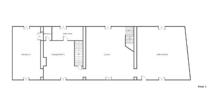 Maison - 220 m² - 9 pièces