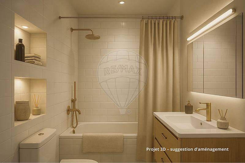 Appartement - 43 m² - 2 pièces