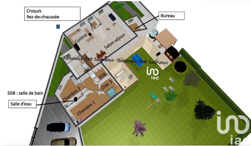 Maison - 125 m² - 7 pièces