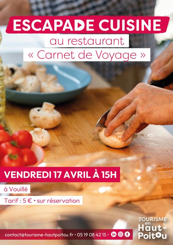 Escapade en cuisine à "Carnet de Voyage"