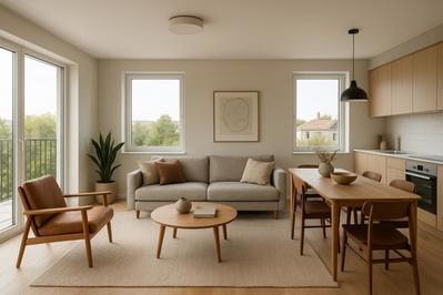 Appartement - 51 m² - 2 pièces