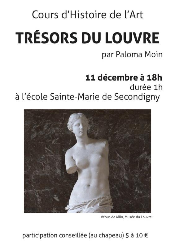 Conférence &quot;Trésors du Louvre&quot;
