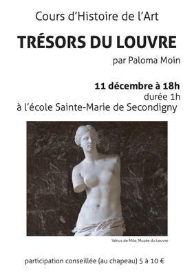 Conférence &quot;Trésors du Louvre&quot;
