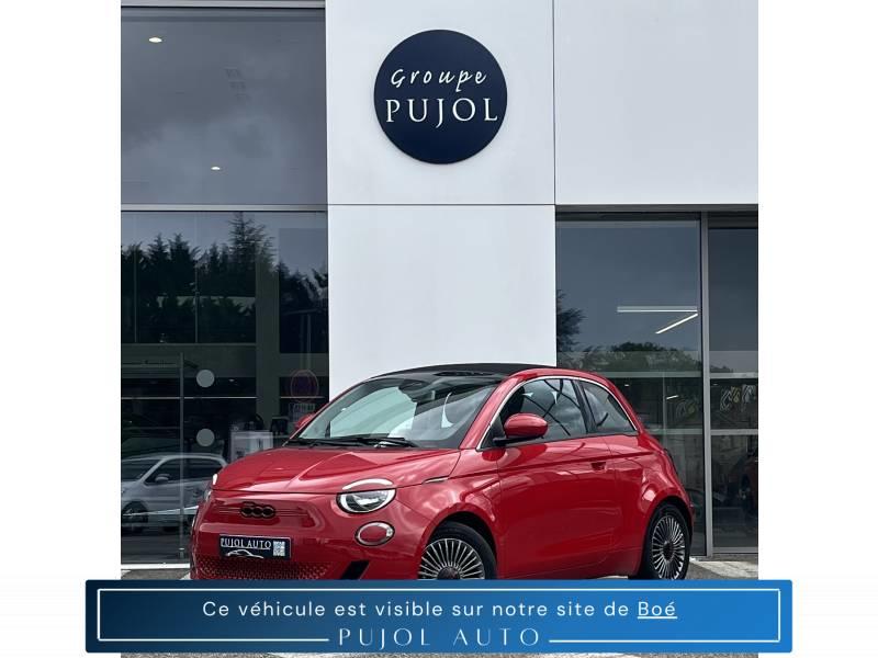 Fiat 500 500c e 95 ch (Red)