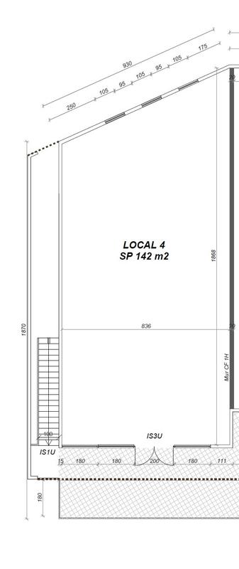 Local d'activités - 144 m²