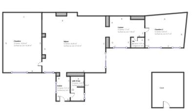 Appartement - 68 m² - 3 pièces