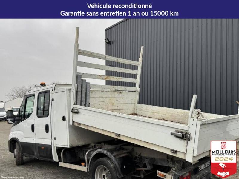 Iveco Daily 35c14 Benne Coffre Double Cabine 6 places