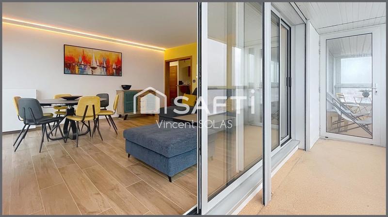 Appartement - 72 m² - 3 pièces